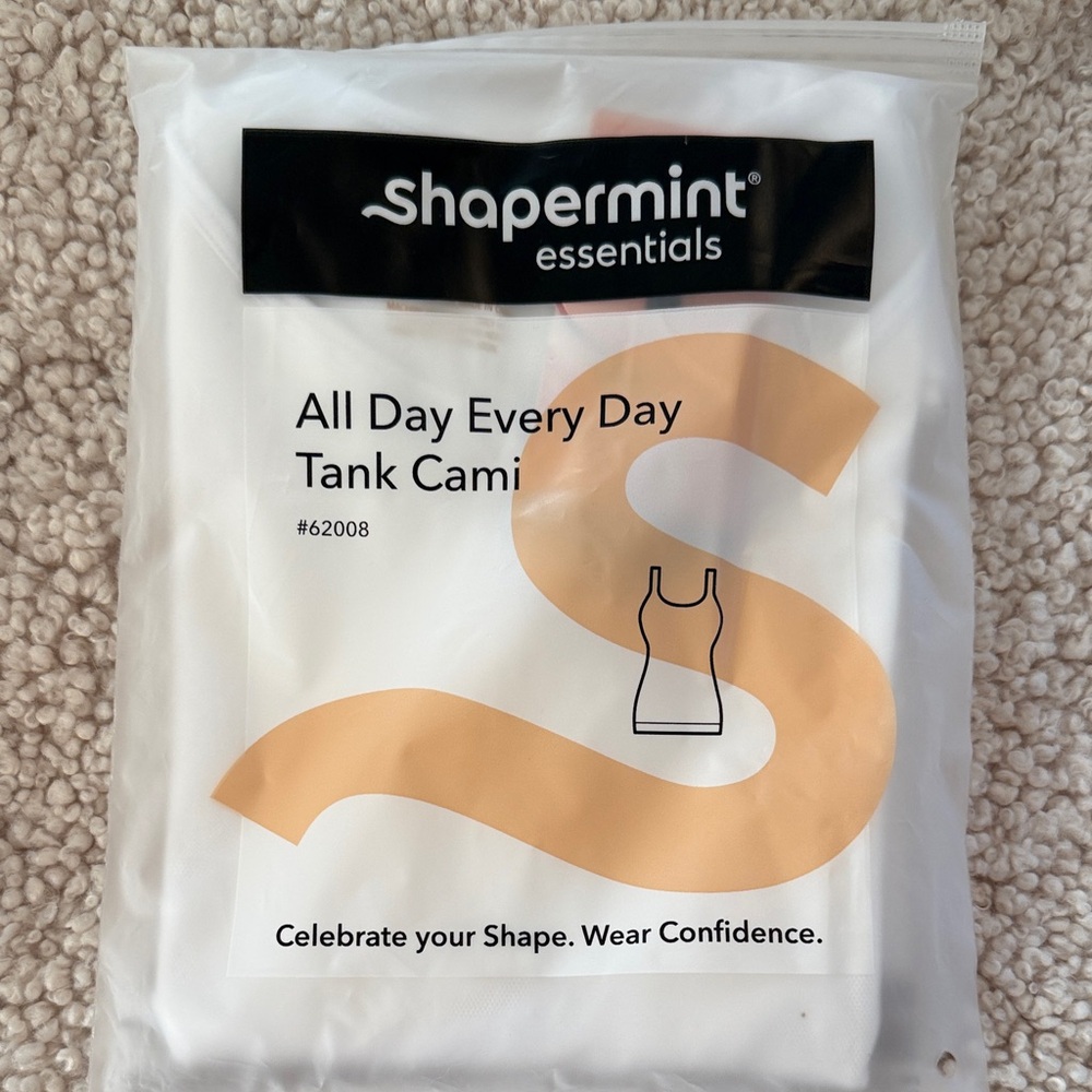 Shapermint White All Day Every Day Tank Cami